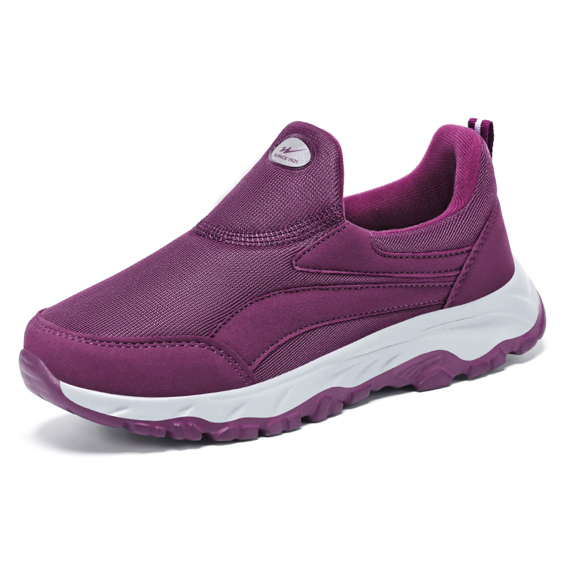 DOUBLE STAR 88 Elderly Men’s Spring Autumn Slip on Soft Sole Odor Resistant Middle Aged Walking Old Beijing Cloth Shoes