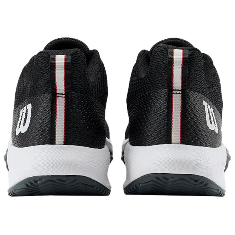 Wilson Rush Pro Abrasion Resistant Abrasion Resistant Low top Tennis Shoes Men’s Black