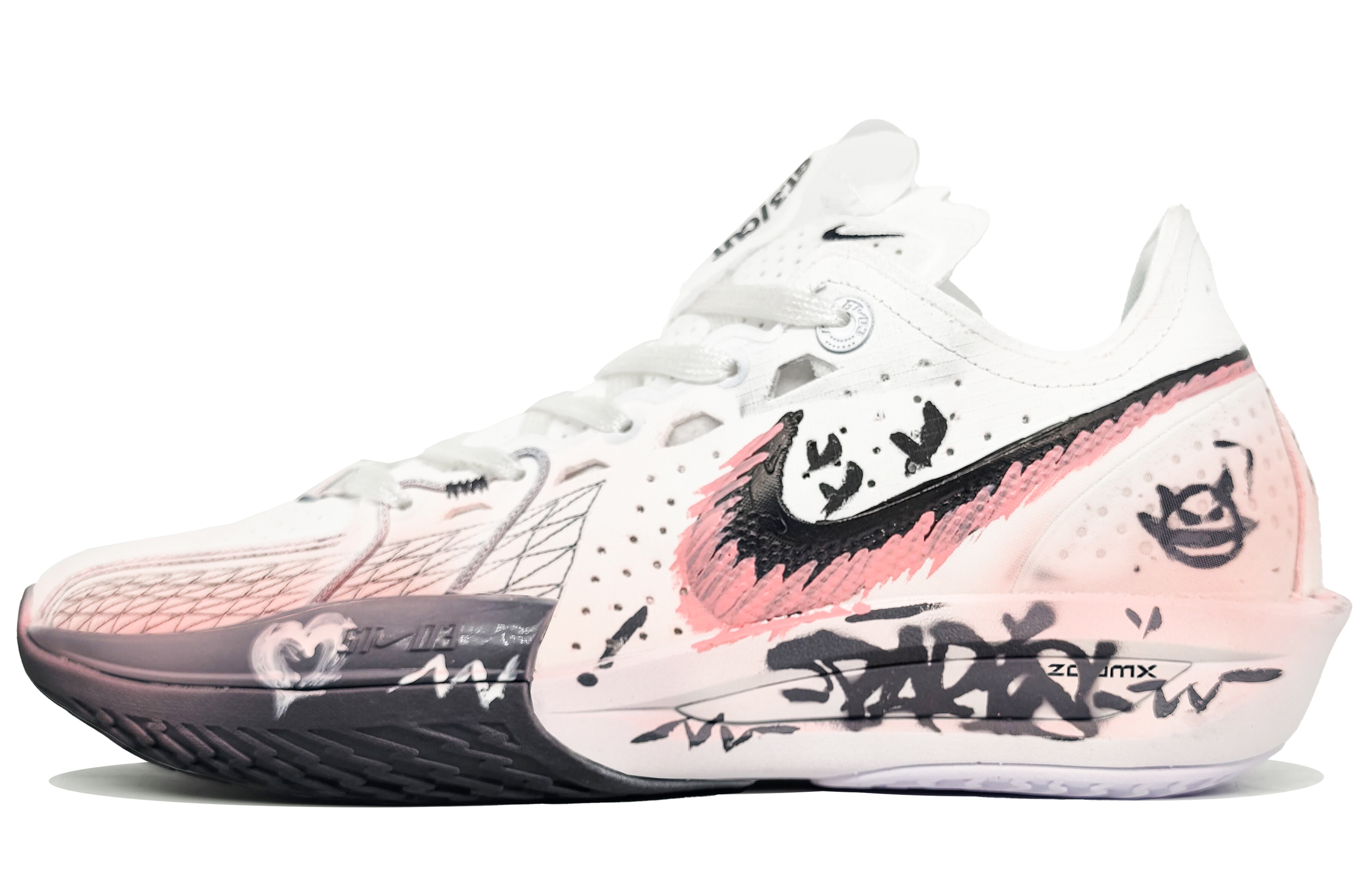 Nike G.T. Cut 3 Cushioning Rebound Cushioning Rebound Low top Basketball Shoes Unisex Energetic Pink