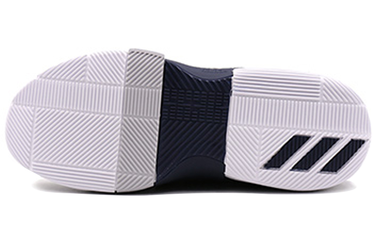 Мужские кроссовки adidas Dame 3 (черно-синие) — фото 6