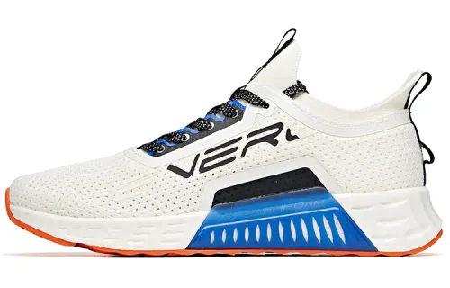 Anta Variety Training Collection Fabric Breathable And Lightweight Low top Training Shoes Men's White Blue