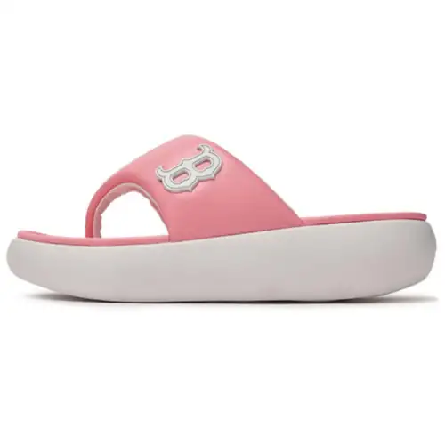 MLB Abrasion Resistant Slip Resistant Abrasion Resistant Slip Resistant Flip Flops Unisex Pink