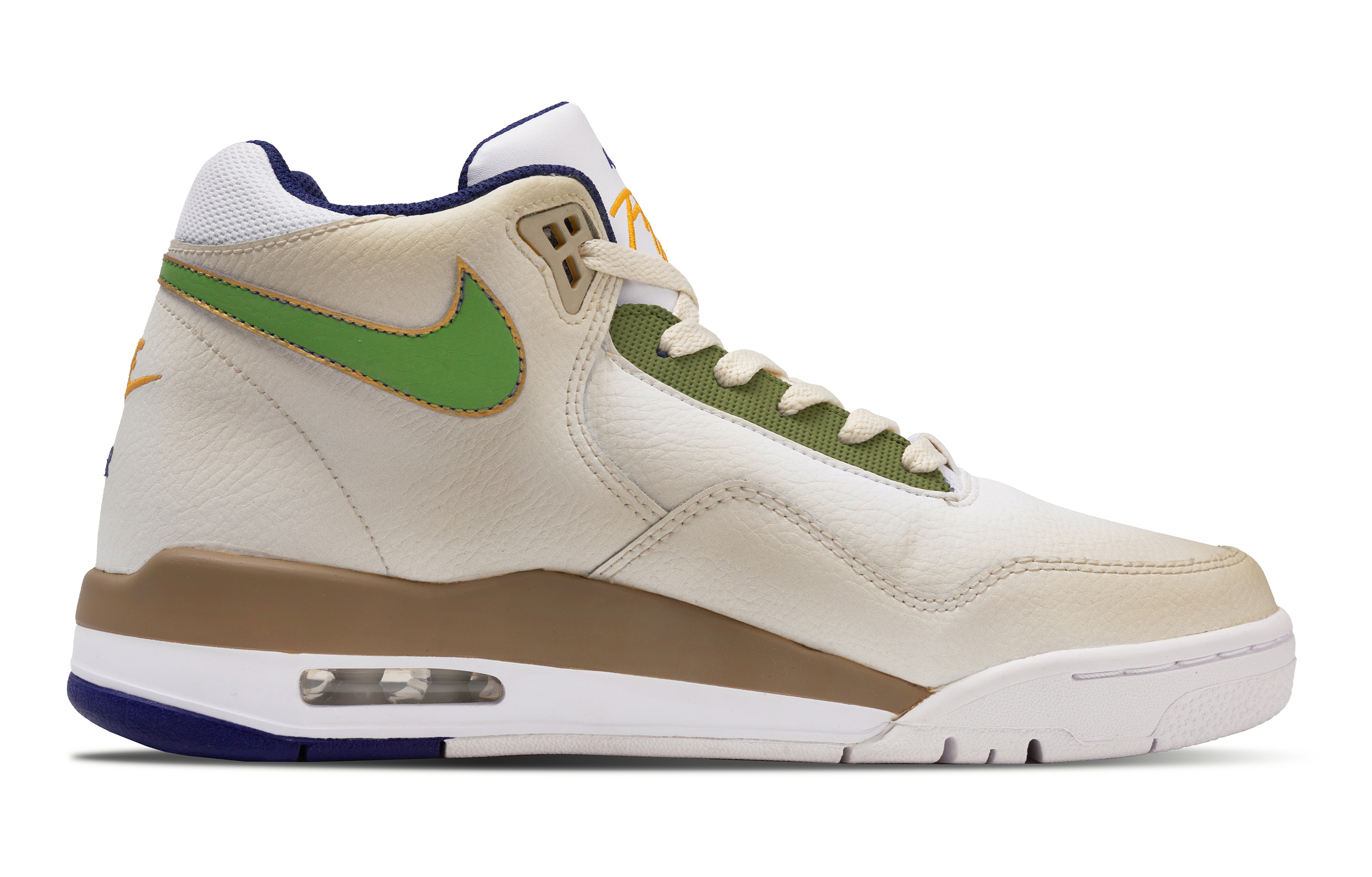 Nike Flight Legacy Slip Resistant Abrasion Resistant Slip Resistant Abrasion Resistant Mid top Vintage Basketball Shoes