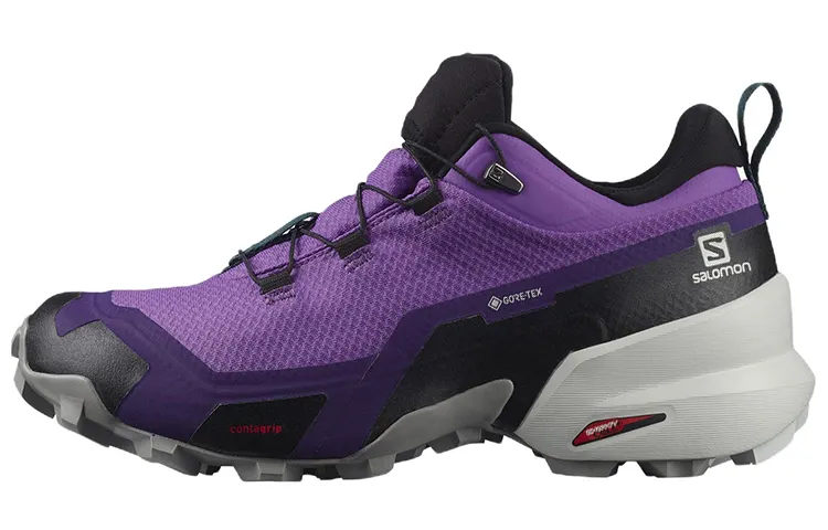 SALOMON CROSS Mountaineering & Hiking Shoes Women's Low Top Purple