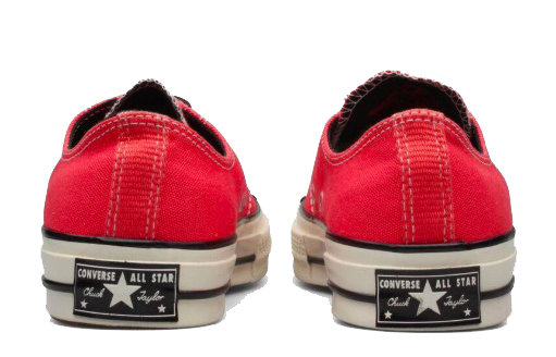 Кеды Converse Chuck Taylor All Star 1970s Ox (красные) — фото 4