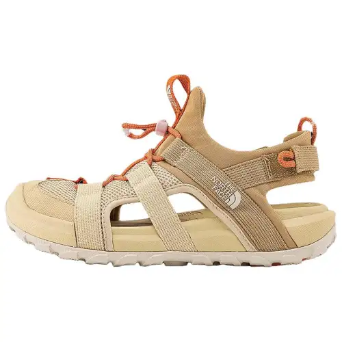 THE NORTH FACE EXPLORE CAMP Soft And Comfortable Lightweight Grip River Trekking Shoes Women's Beige