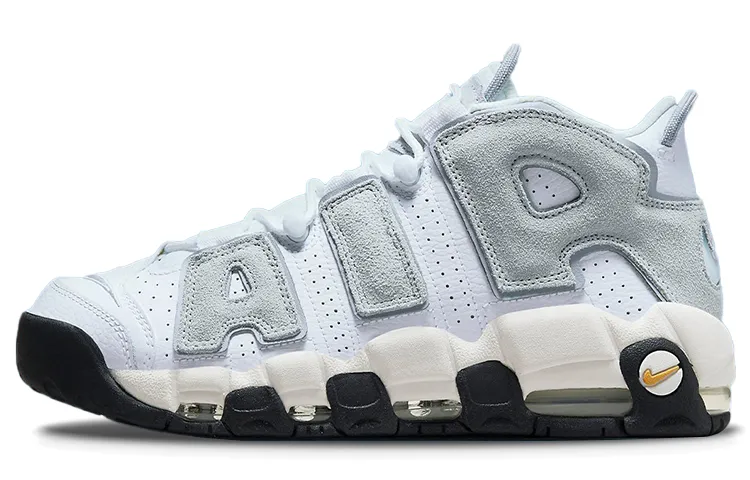 Nike Air More Uptempo Air 'Wolf Grey Solar Flare'