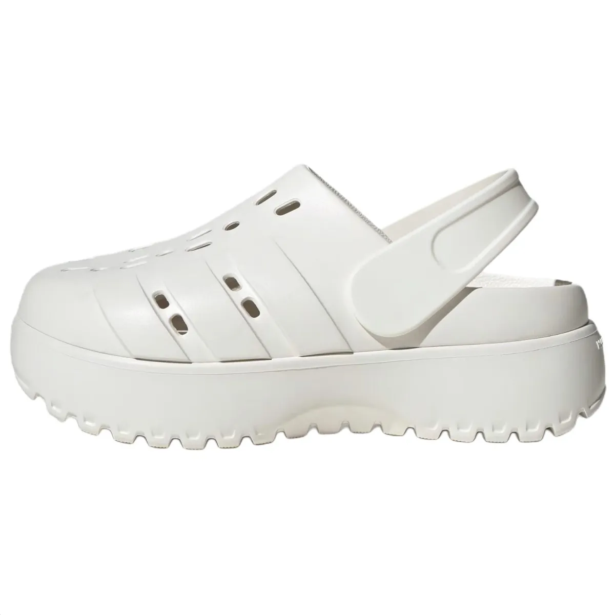 Adidas Wmns Adilette Platform Clog 'Cream White' Women's