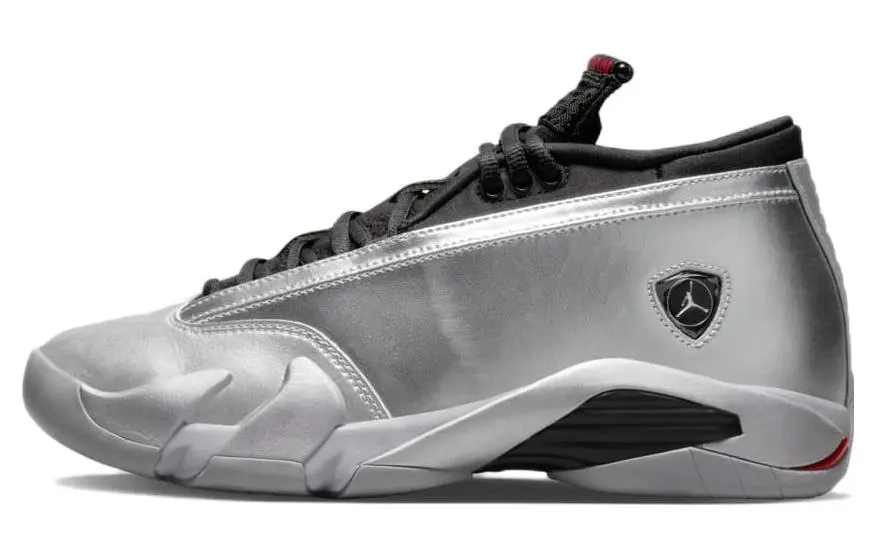 Air Jordan 14 Retro Low 'Metallic Silver' Women's