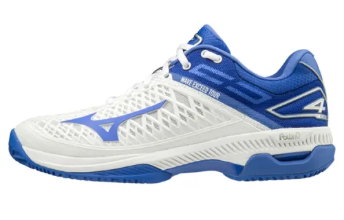 Mizuno Textile, Synthetic Leather Slip Resistant Abrasion Resistant Breathable Cushioning Low top Tennis Shoes Women's