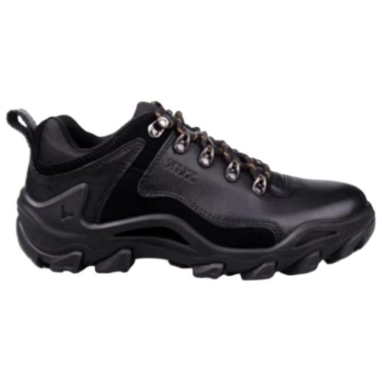 XGN Cushioning Slip Resistant Abrasion Resistant Low top Mountaineering Shoes Men’s Black