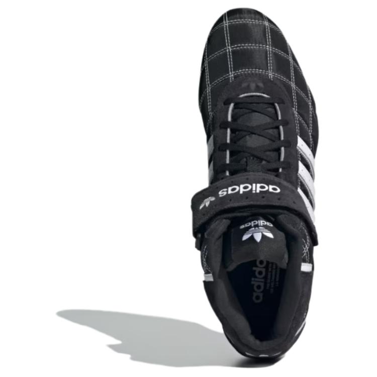 Adidas Originals Slip Resistant Abrasion Resistant High top Training Shoes Unisex Black