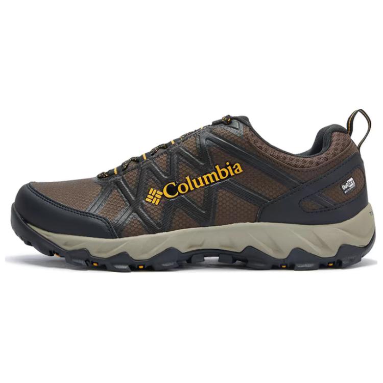 Columbia Peakfreak X2 Slip Resistant Waterproof Non Slip And Waterproof Low top Hiking Shoes Men’s Umber