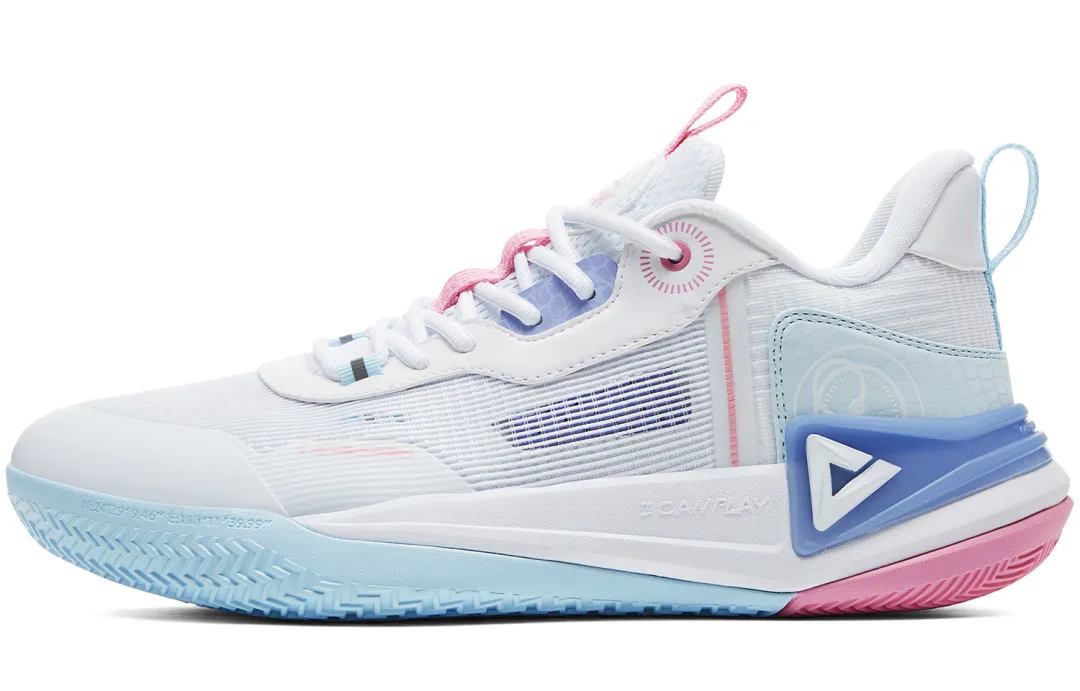 PEAK Taichi Ranger 2.0 Low top Performance Basketball Shoes Men's Speed Blue