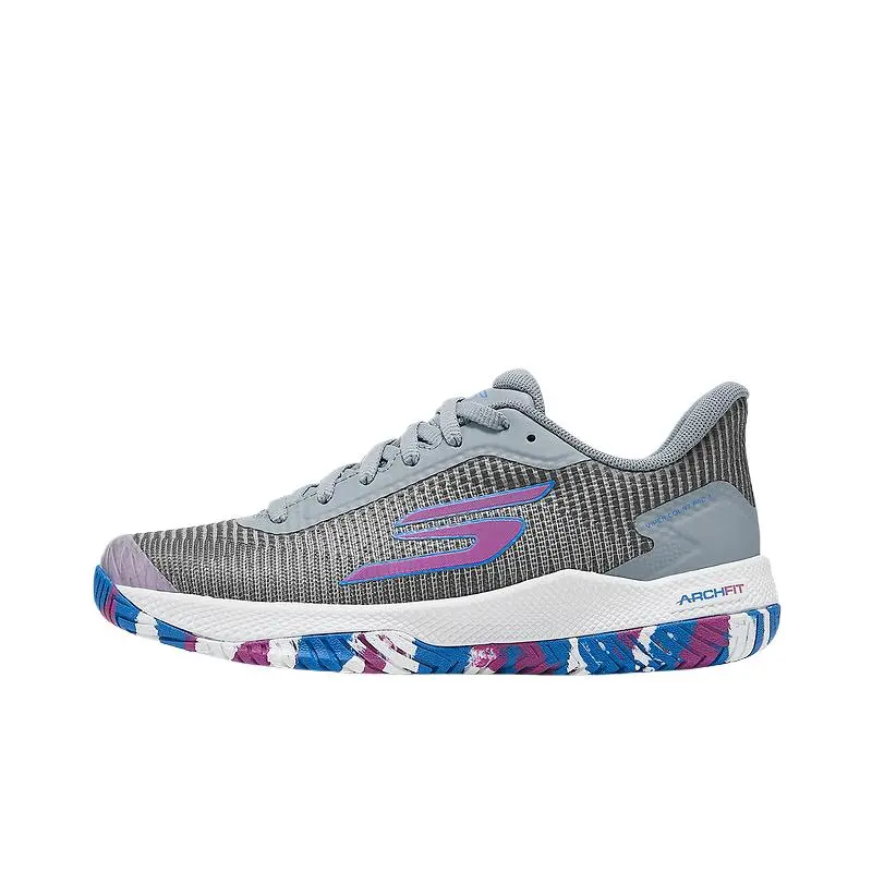Skechers Abrasion Resistant Abrasion Resistant Low top Training Shoes Women's Gray