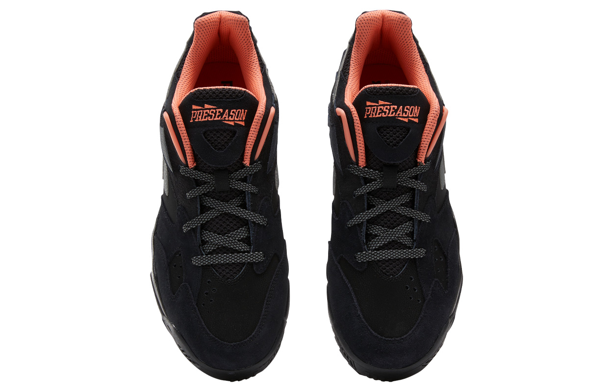 Reebok Preseason 94 Low top Vintage Basketball Shoes Unisex Black