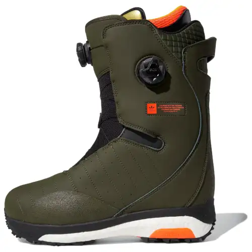 Adidas Originals ACERRA 3ST ADV Thermal Abrasion Resistant Comfortable Crew Snow Boots Men's Green