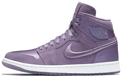 Jordan Air Jordan 1 Retro High Season Of Her Orchid Mist (W) Silk Shock Absorbing Balance High Top Retro Basketball Shoes Women's Goddess Purple