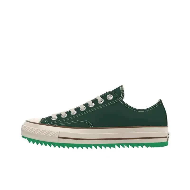 Converse Chuck 70 Minimalist Style Low top Canvas Shoes Women's Green