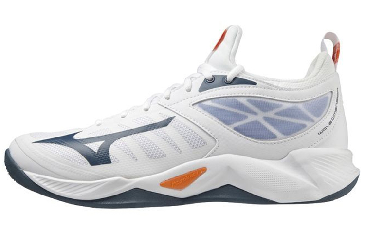 Кроссовки Mizuno Wave Dimension (бело-синие)