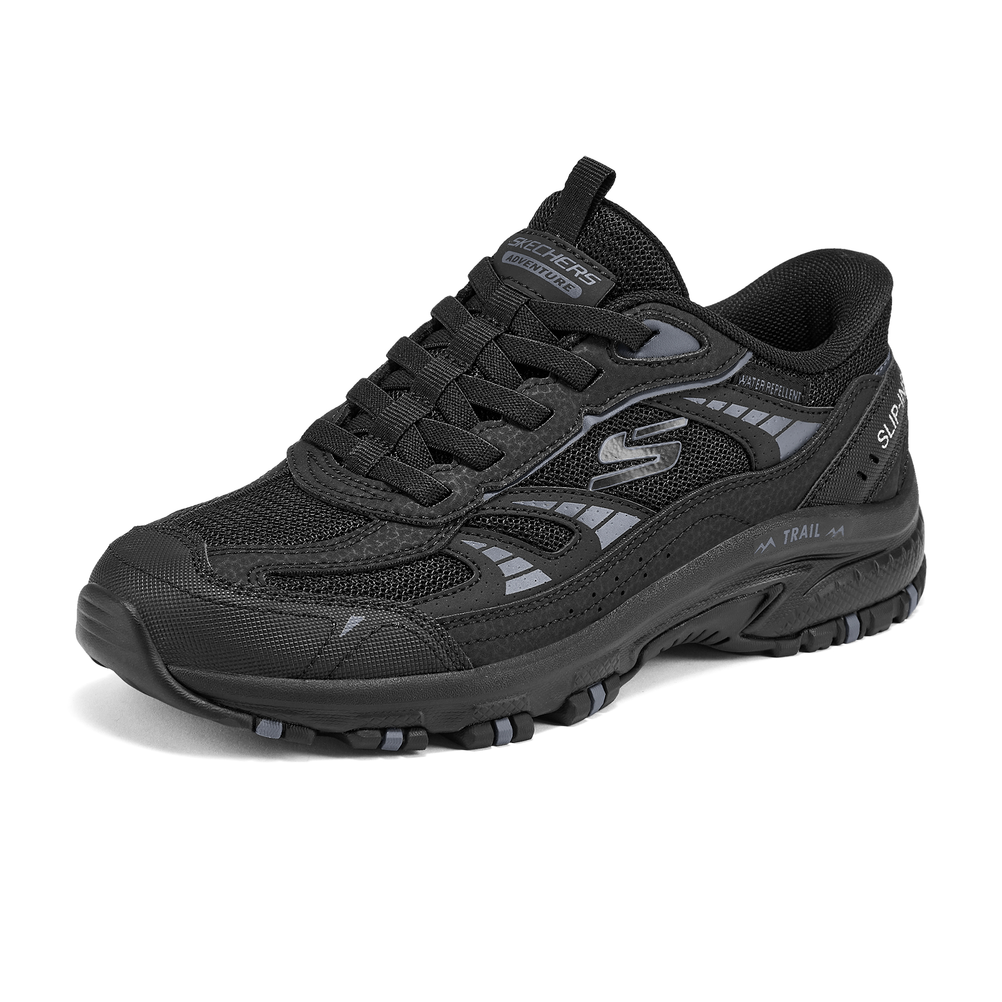 Skechers OUTDOOR WOMENS Abrasion Resistant Low top Mountaineering Hiking Shoes Women’s Black