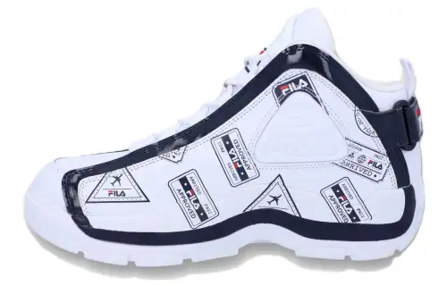 FILA Grant Hill 2 Abrasion Resistant Cushioning Low top Training Shoes Men's White
