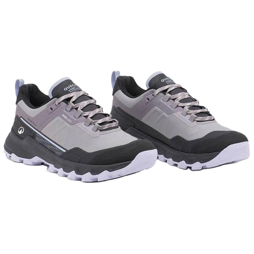 DECATHLON MH500 Slip Resistant Abrasion Resistant Low top Hiking Shoes Women’s Light Gray