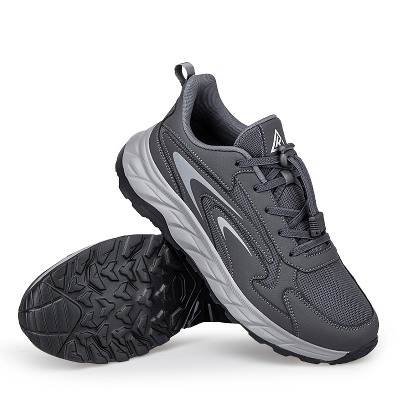 KANGLEJIAN Slip Resistant, Abrasion Resistant, Moisture Wicking Low top Casual Shoes Men’s Black