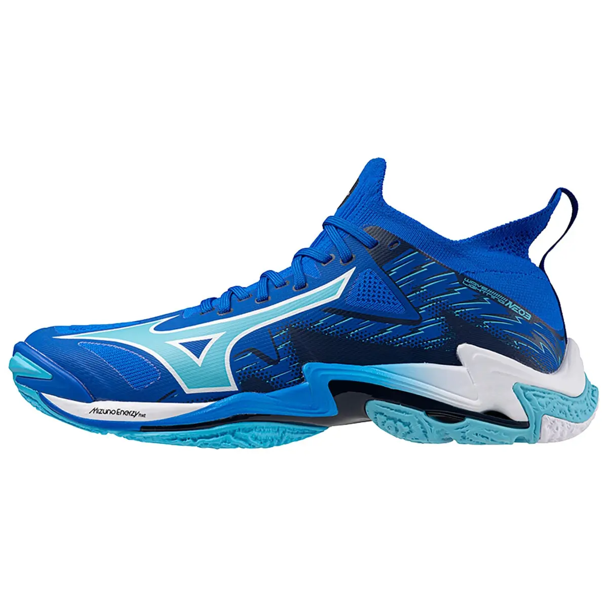 Mizuno Wave Lightning Neo Low-top Training Shoes Unisex Blue White
