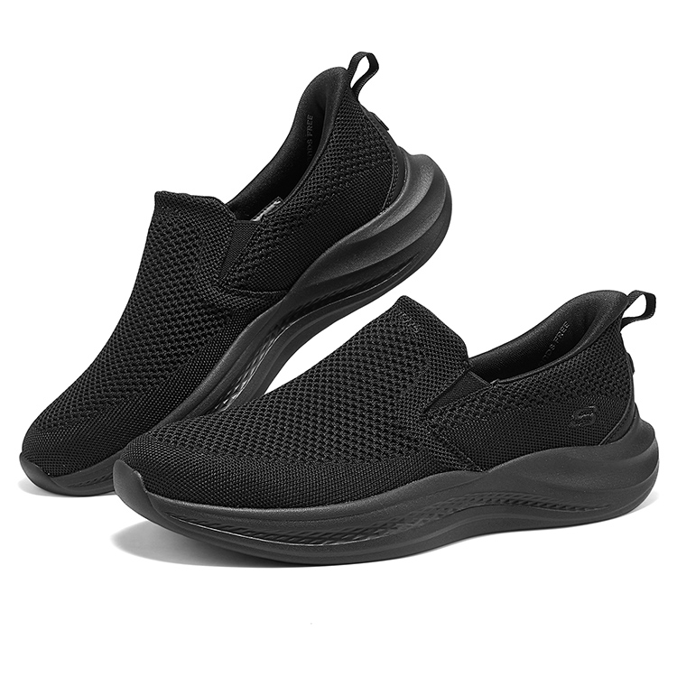 Skechers Slip Ins Lightweight Low top Casual Shoes Men’s All Black