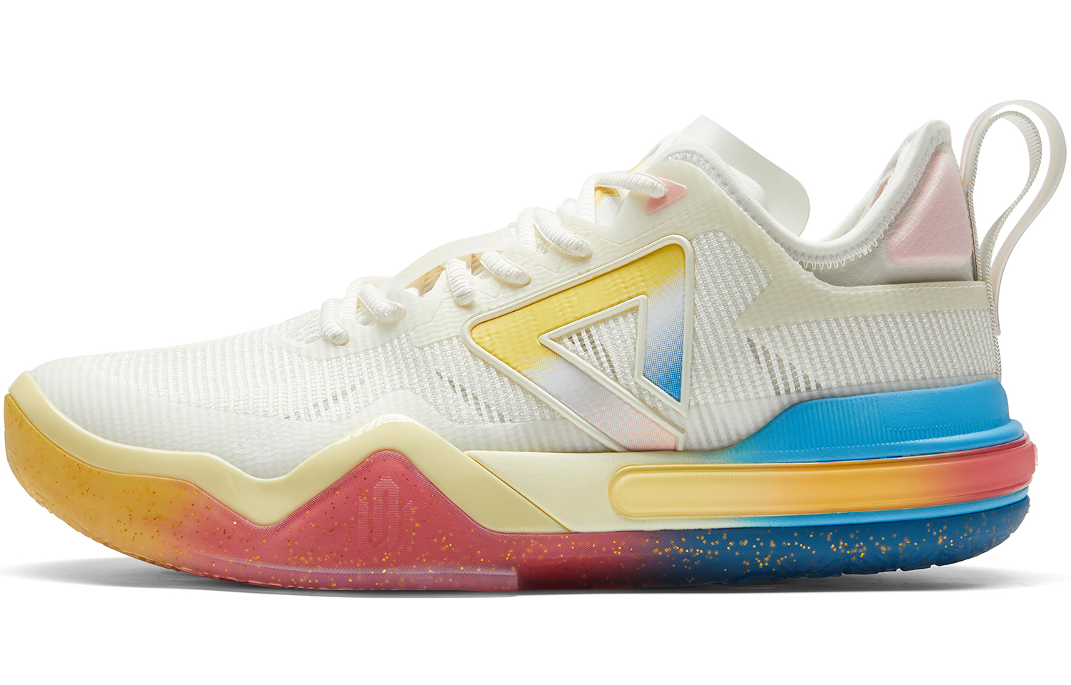 PEAK Wiggins 1, Taichi Cushioning Breathable Low top Basketball Shoes Men’s Yellow