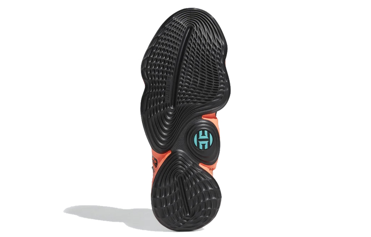 Мужские кроссовки adidas Harden Vol. 4 (оранжевый) — фото 5
