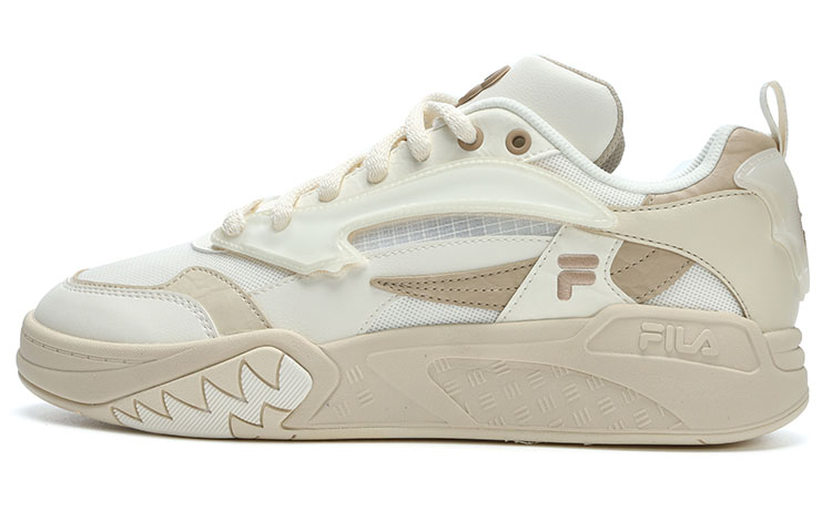 FILA FUSION Classic Basketball Shoes ‘White Beige’