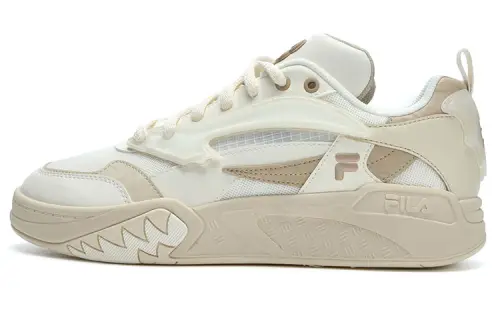 FILA FUSION Classic Basketball Shoes 'White Beige'