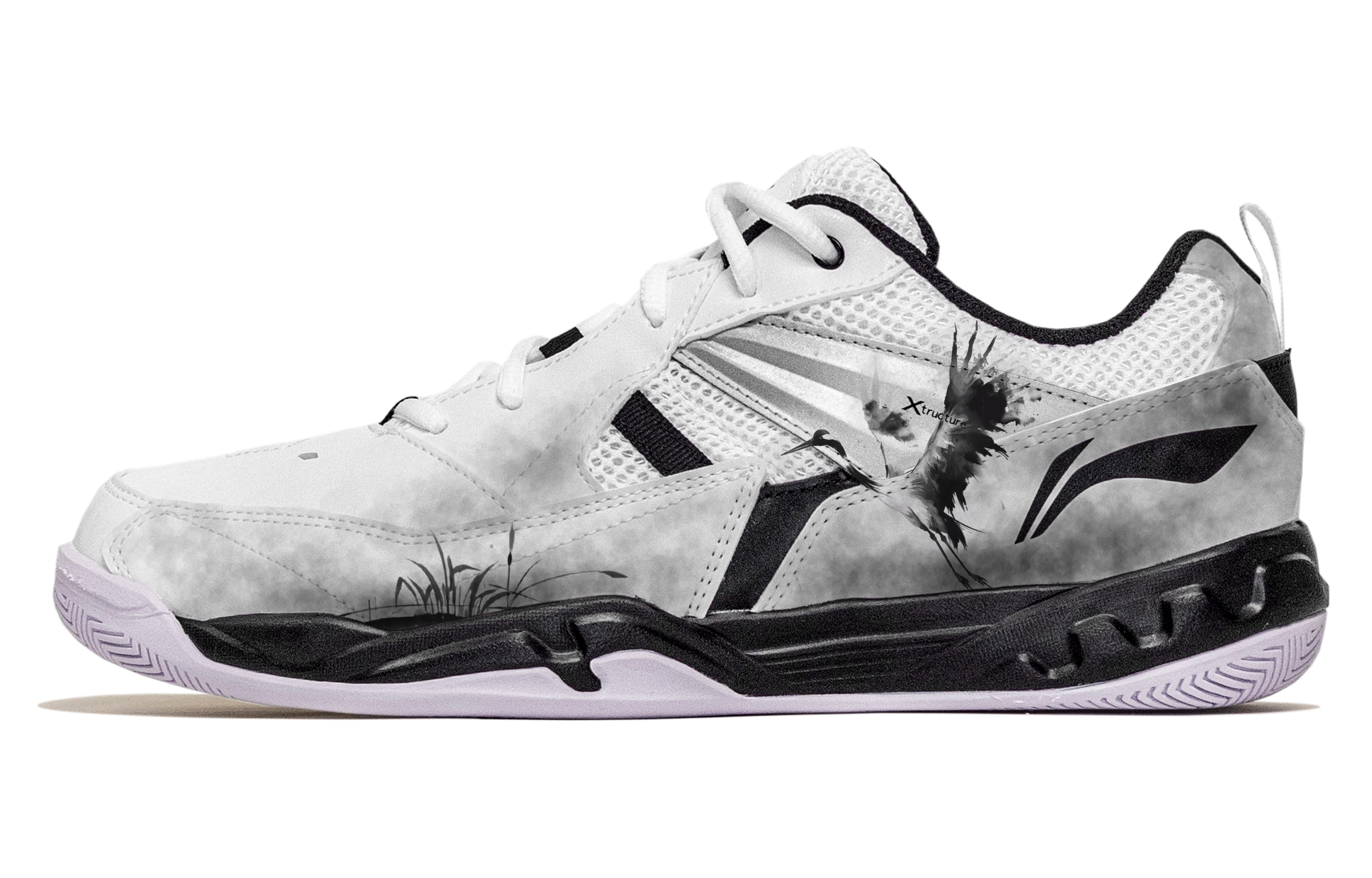 Li Ning Koba Cushioning Abrasion Resistant Breathable Cushioning Abrasion Resistant Breathable Low top Badminton Shoes