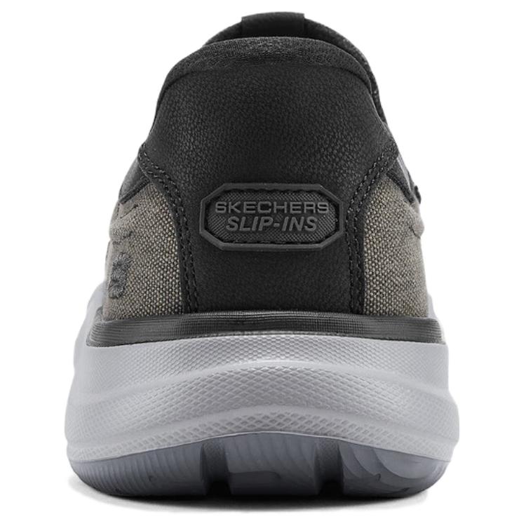 Skechers Low top Walking Shoes Men’s Black Gray