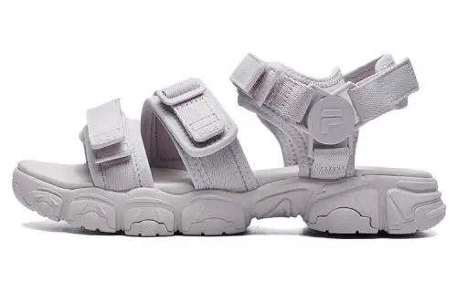 FILA Cat Claw FLUID SANDAL Beach Sandals Women's Lilac Gray