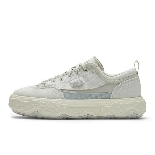 FILA ROCK Low top Canvas Shoes Men's Yellow Gray