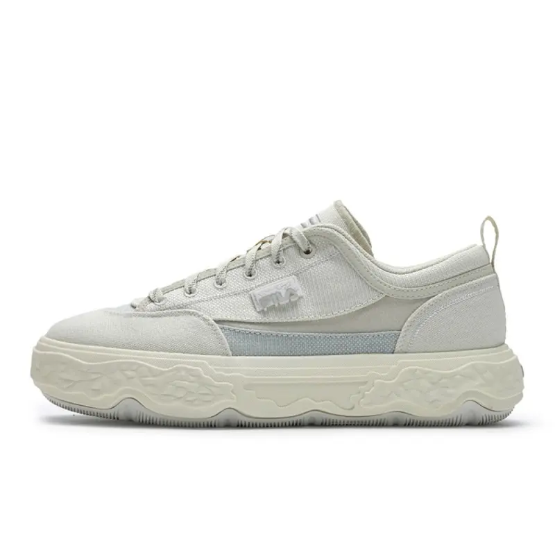 FILA ROCK Low top Canvas Shoes Men's Yellow Gray