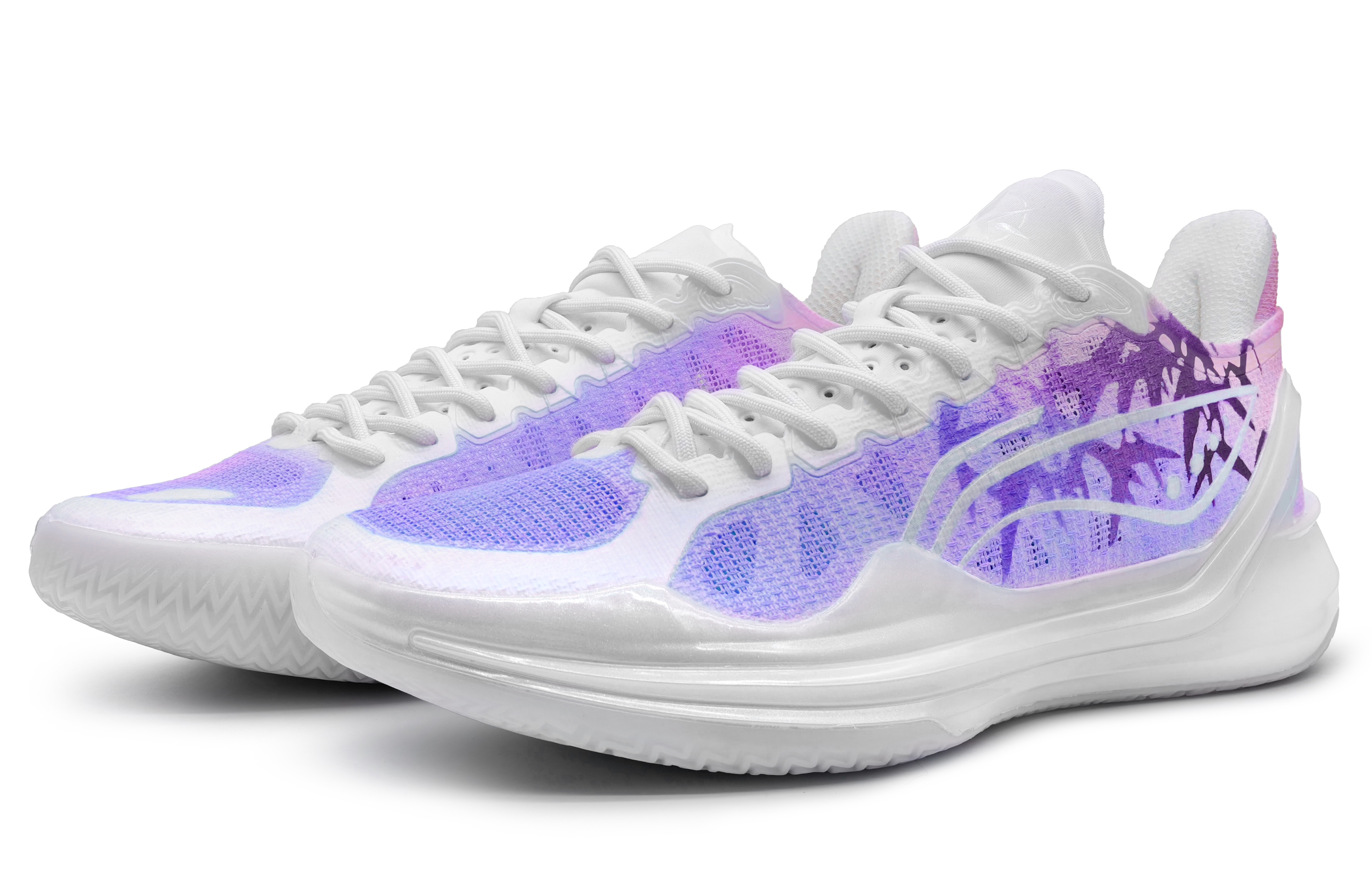 Li Ning Liren 4 V2 Low top Basketball Shoes Men’s Purple Pink