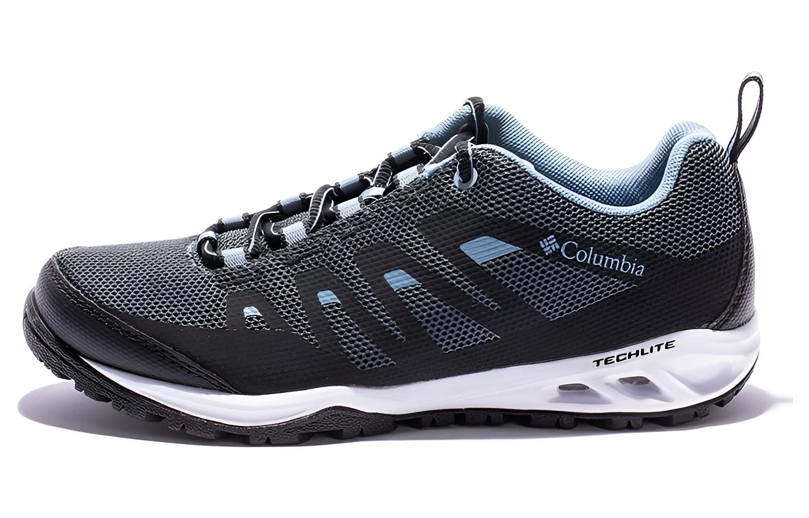 Columbia Slip Resistant, Abrasion Resistant, Breathable Low top Outdoor Shoes Women’s Blue Gray