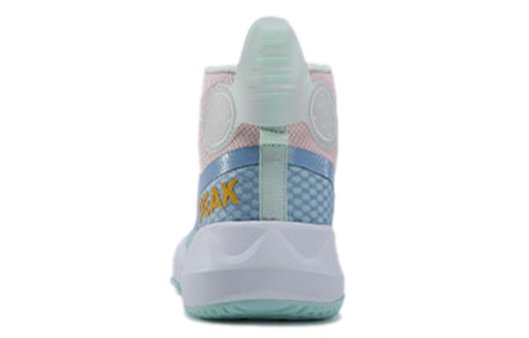 PEAK Basketball Shoes Men’s High Top Gouache Green