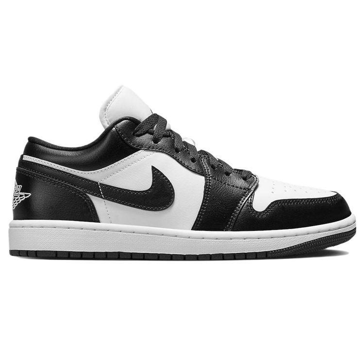 Jordan Air Jordan 1 Cushioning Slip Resistant Low top Vintage Basketball Shoes Women’s Black White