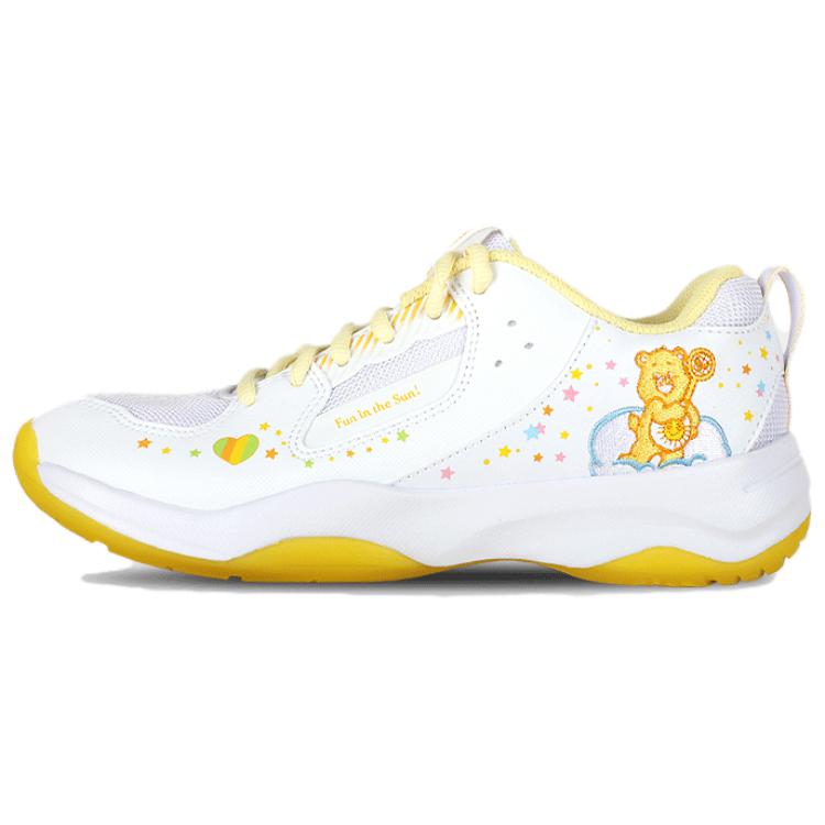 CARE BEARS x VICTOR Mesh, Synthetic Leather Comfortable Cushioning Slip Resistant Low top Badminton Shoes Women’s