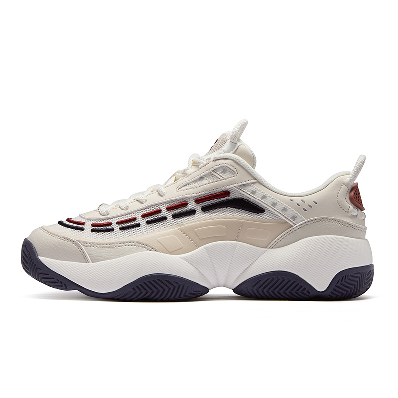 FILA FUSION FIRE Flame Shoes Low top Vintage Basketball Shoes Men’s Light Brown