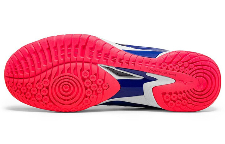 Кроссовки Mizuno Wave Fang Zero 2 (сине-белые) — фото 5