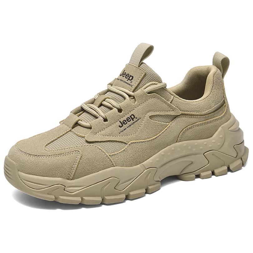 Jeep Low top Hiking Shoes Unisex Sand