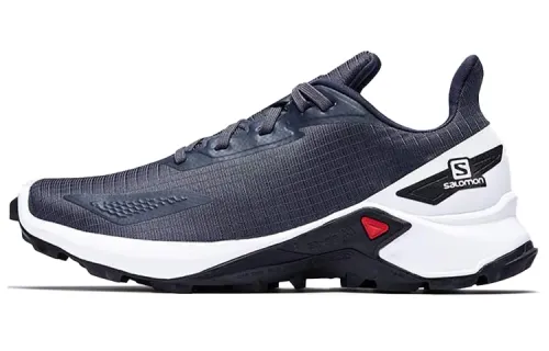 SALOMON Alphacross 4 Mesh, Textile Fashion Slip Resistant, Abrasion Resistant, Breathable Low top Mountaineering Shoes