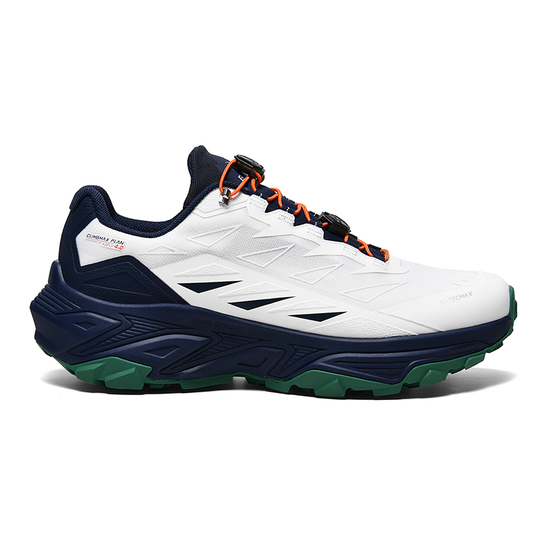 GLUNA Trail Running Shoes Unisex, Fashionable And Versatile Snow Porcelain Cobalt Blue