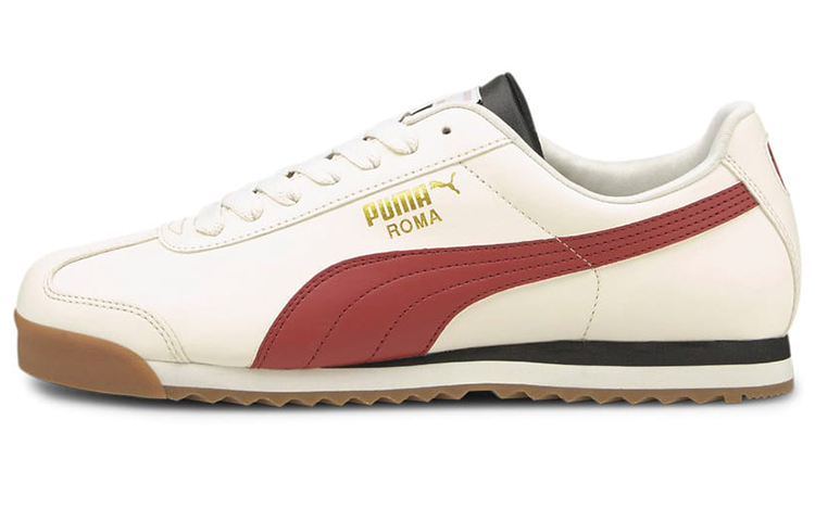 PUMA Roma Basic + 'Ivory Glow Intense Red'